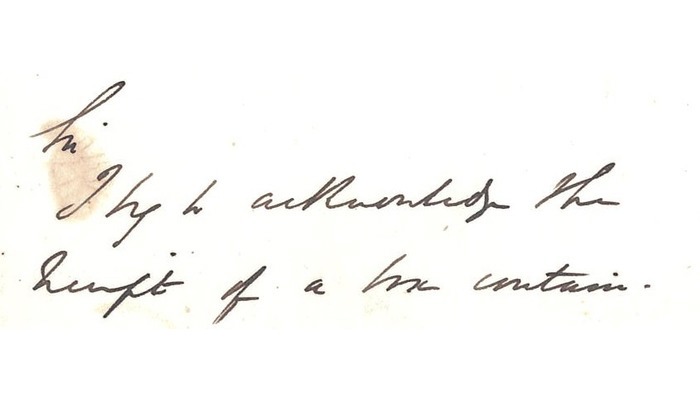 Image of cursive handwriting