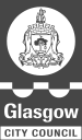 Glasgow City Council logo showing Glasgow crest.