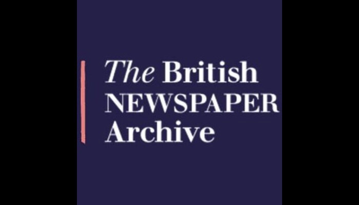 Logo with words "British Newspaper Archive"